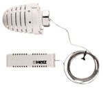 Термостатическая головка Herz thermostat  174 с выносным декоративным датчиком датчиком для радиатора t 40-70  Порше-дизайн- фото