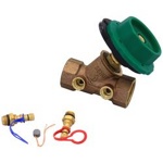 Балансировочный клапан вентиль TECOFI RC2105 муфтовый ду15 1/2- фото