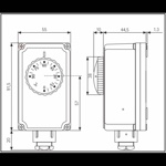 Терморегулятор температуры трубный Аfriso TC2 6742100 с выносным капиляром- фото3