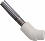 Уголок радиаторный трубка хромированная для подключения к радиатору WAVIN EKOPLASTIK Dn20 45* 270мм