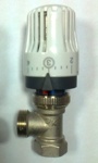 Кран термостатический Оникс Т1-15-У без термоголовки угловой 1/2  Энергокомплект  РБ- фото