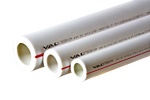Труба полипропилен для горячего и холодного водоснабжения д32 VALTEC  белого цвета- фото3