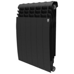 Радиатор биметаллический Royal Thermo Biliner 500 Noir Sable  черный- фото