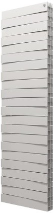 Радиатор вертикальный алюминиевый Royal Thermo Tower белые - фото
