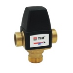 Клапан термостатический смесительный ТИМ zeissler 3/4'  BL3110C03  35-60   для теплых полов , гвс и систем отопления- фото