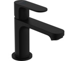 Смеситель для умывальника HANSGROHE Rebris S 110     72519670 черный матовый с донным клапаном- фото