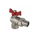 Кран шаровый угловой с американкой 3/4" вн.-нар. VALTEC VT.228.N.05