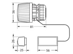 Термостатическая головка Danfoss с выносным капиляром RTR 7092 мини   013G7092   RA-CLICK новое поколение для радиаторов- фото6