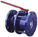 Кран шаровый фланцевый КШУ 11С42П Ду 80 ЭТОН