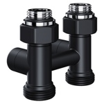 Узел нижнего подключения (бинокль) Royal Thermo Design прямой 1/2