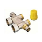 Узел подключения Danfoss VHS прямой 3/4-3/4 с возможностью подключения термоголовки  013G4744- фото5