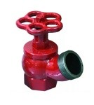 Кран вентильный пожарный , клапан пожарного крана КПК-50-1 125° муфта – цапка материал корпуса чугун