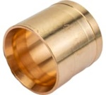 Кольцо латунь под натяжное кольцо MVI ф 20*2.8 для аксиальной запресовки- фото