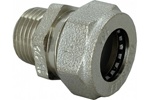 Муфта цанга для гофрированой трубы из нержавеющей стали ZEISSLER ZTI.611.002005N  20*3/4 нар