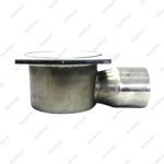 Трап 10х10 угловой с боковыми выходом Millennium click-clack 50- фото2