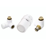 терморегулирующий комплеккт X-tra  Danfoss  1/2  013G4008 для дизайн радиаторов полотенцесушителей- фото