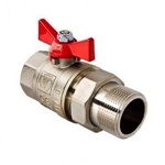 КРАН ШАРОВЫЙ С АМЕРИКАНКОЙ РАЗБОРНЫЙ ПРЯМОЙ 1 1/4"  Valtec BASE VT.227.N.07