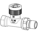 Кран термостатический OVENTROP прямой 1/2 серия AV 9“ Ду 15, PN 10, проходной 30*1.5  арт.1183804- фото4