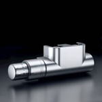 Дизайн-набор узел подключения (бинокль) угловой, термостатическая головка, кожух (цвет сатин-сталь), ниппеля  OVENTROP Anschluss-Set art.-nr. 1184384 MULTIBLOCK T/UNI SH- фото4