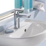 Смеситель для раковины Hansgrohe Ecos L CoolStart 14043000 + КЛИК КЛАК В ПОДАРОК- фото3