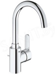 Смеситель высокий для мойки, умывальника Grohe Eurostyle Cosmopolitan 23043 003- фото2