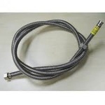 ШЛАНГ(ГАЗОВЫЙ) ИЗ НЕРЖАВЕЮЩЕЙ СТАЛИ1/2 3 МЕТРА Г/Г СЕРТИФИКАТ СТБ- фото