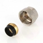 Обжим под медную трубку евроконус 15*3/4 мм (с прокладкой и медным кольцом) РОСТЕРМ под L/T трубку (15-34EK)- фото5