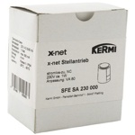 Сервопривод KERMI X-NET M30*1,5 SFE SA 230 000  NC нормально закрытый valve drive- фото4