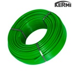 Труба из сшитого полиэтилена KERMI X-NET PE-RT-5 16*2.0 t-95с 10бар (в эластичной пленке) зеленая для теплого пола PE-RT- фото3