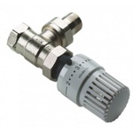 Термостатическая головка OVENTROP mini в наборе с угловым клапаном AV6  1/6  резьба 30*1,5 - фото5