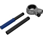 Трещотка для клуппов с удлинителем СИБРТЕХ 77373- фото3