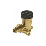 Отвод фиксируемый ЛАТУННЫЙ Kan-Therm  под натяжное кольцо 14*2mm G1/2