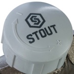 Кран радиаторный клапан термостатический STOUT прямой  1/2 SVT 0001 000015- фото2