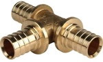 Тройник соединительный из латуни WESER PEX 16х16x16 для труб PE-X  - фото4