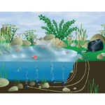 Компрессор для аэрации септика и пруда, воздушный насосБ аэратор JECOD PA-60 - фото3