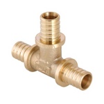 Тройник латунный PUSH  Kan-Therm 18mm 2,5 мм