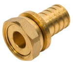 Муфта соединительная с накидной гайкой и прокладкой из латуни WESER PEX 16х1/2 вн для труб PE-X  - фото5