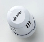 Термостатическая головка WESER с клипсовым соединением   арт. 810012.000 с утопленным штоком (для нестандартых термоклапанов с подключением CLICK для DANFOSS LEMAX и др. )- фото5