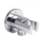 Кронштейн для соединения душевого шланга Kaiser 0047 Хром- фото