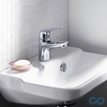 Смеситель для умывальника Hansgrohe Novus 70   71020000 с донным клапаном- фото2