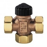 HEIMEIER, Трехходовой смесительный клапан (плоские прокладки) DN32 1 1/4"HEIMEIER