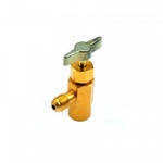 Вентиль прокола для фреона FavorCool  CT-337 (к R600) 7/16"вн - 7/16"нар-27UNF