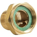 Узел присоединительный для подключения счетчика ду 15    1/2 дюйма (комплект монтажный , КМЧ) производство Германия VERSCHRAUBUNG DN15 SUB PARTS DN15 (два штуцера, две гайки)- фото2