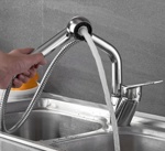 Смеситель для мойки однорычажный Ledeme L6040- фото2