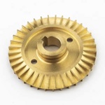 Крыльчатка для насоса Omnigena WZ 250 из латуни ВАЛ 12 мм, Польша- фото