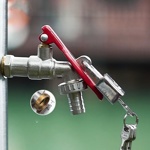 Кран шаровый поливочный Tiemme, Н, 1/2, со штуцером, под замок- фото3