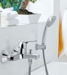 Смеситель для ванны и душа однорычажный Grohe BauFlow 23601000- фото2