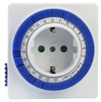 Таймер розеточный  SMARTBUY SBE-STM1 механический, 3600 Вт, белый- фото