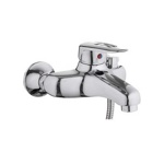 Смеситель для ванны и душа LEDEME L3207 хром- фото