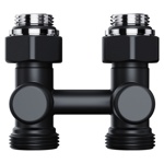 Узел нижнего подключения (бинокль) Royal Thermo Design прямой 1/2